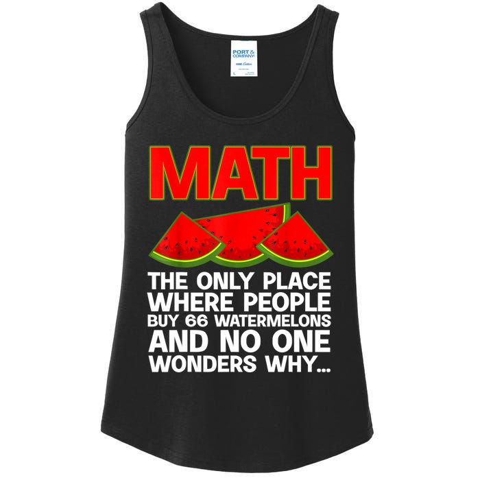 Cool Math Teacher For Men Women Mathematics Math Lover Humor Ladies Essential Tank