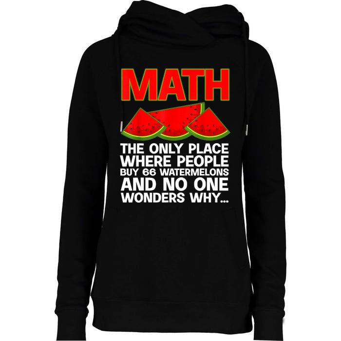 Cool Math Teacher For Men Women Mathematics Math Lover Humor Womens Funnel Neck Pullover Hood