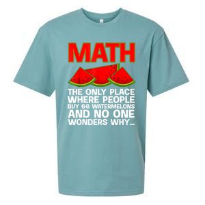 Cool Math Teacher For Men Women Mathematics Math Lover Humor Sueded Cloud Jersey T-Shirt