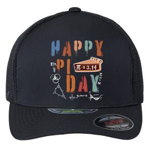 Cool Math Teacher Student S S Funny Happy Pi Day Gift Flexfit Unipanel Trucker Cap