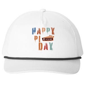 Cool Math Teacher Student S S Funny Happy Pi Day Gift Snapback Five-Panel Rope Hat