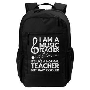 Cool Music Teacher School Orchestra Coach Daily Commute Backpack