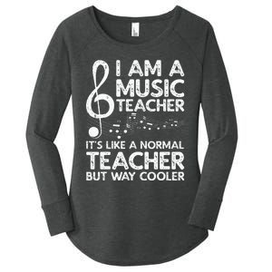 Cool Music Teacher School Orchestra Coach Women's Perfect Tri Tunic Long Sleeve Shirt