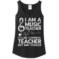 Cool Music Teacher School Orchestra Coach Ladies Essential Tank