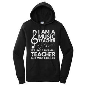 Cool Music Teacher School Orchestra Coach Women's Pullover Hoodie