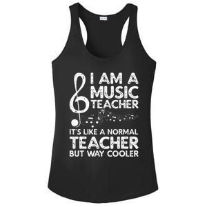 Cool Music Teacher School Orchestra Coach Ladies PosiCharge Competitor Racerback Tank