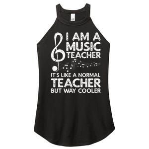 Cool Music Teacher School Orchestra Coach Women's Perfect Tri Rocker Tank