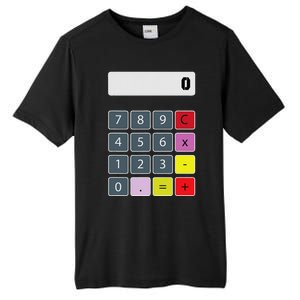 Calculator Math Teacher Halloween Costumes Funny Funny Tall Fusion ChromaSoft Performance T-Shirt