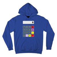 Calculator Math Teacher Halloween Costumes Funny Funny Hoodie