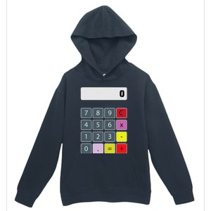 Calculator Math Teacher Halloween Costumes Funny Funny Urban Pullover Hoodie