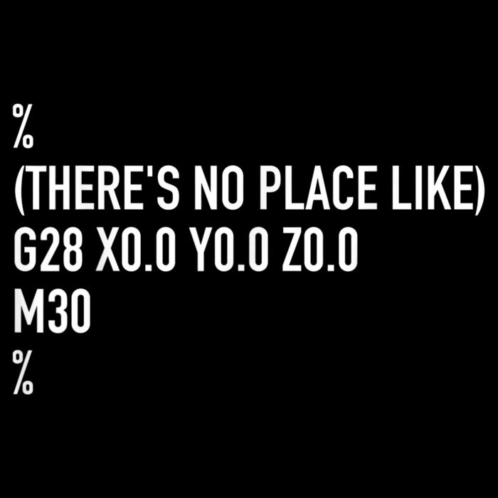 CNC Machinist There's No Place Like G28 X0 Y0 Z0 Daily Commute Backpack