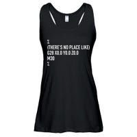 CNC Machinist There's No Place Like G28 X0 Y0 Z0 Ladies Essential Flowy Tank