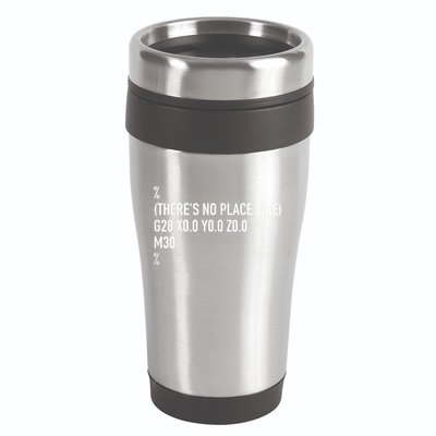 CNC Machinist There's No Place Like G28 X0 Y0 Z0 16oz Travel Tumbler