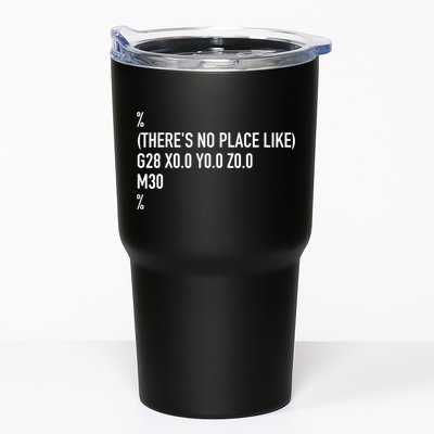 CNC Machinist There's No Place Like G28 X0 Y0 Z0 Tumbler