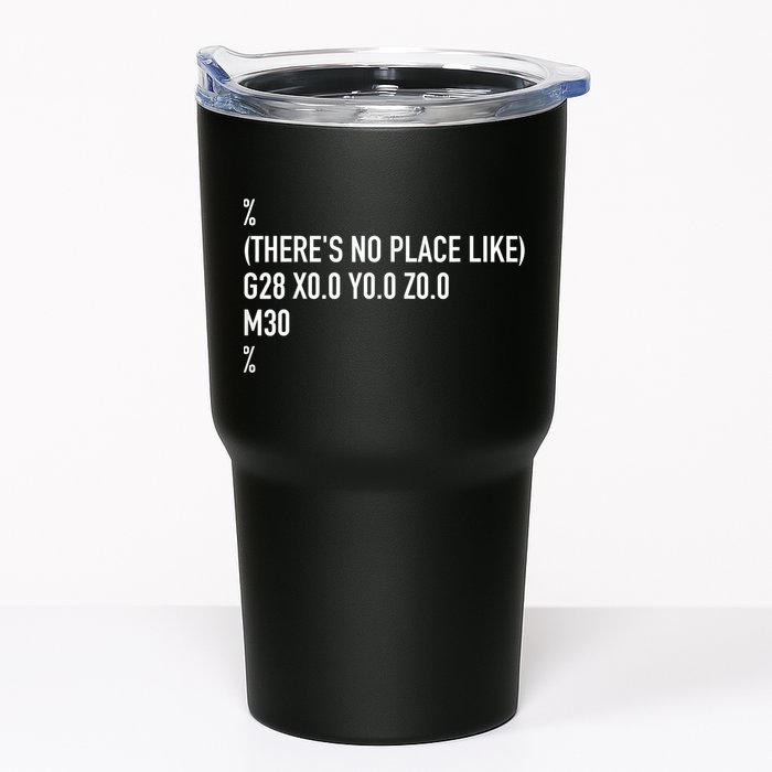 CNC Machinist There's No Place Like G28 X0 Y0 Z0 Tumbler