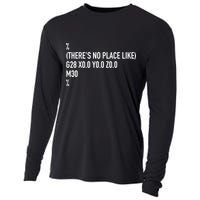 CNC Machinist There's No Place Like G28 X0 Y0 Z0 Cooling Performance Long Sleeve Crew