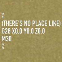 CNC Machinist There's No Place Like G28 X0 Y0 Z0 Garment-Dyed Women's Muscle Tee