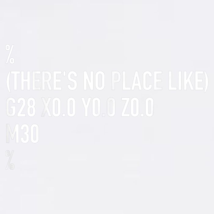 CNC Machinist There's No Place Like G28 X0 Y0 Z0 Garment-Dyed Sweatshirt