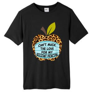 Can't Mask The Love For My Assistant Principal Funny Gift Tall Fusion ChromaSoft Performance T-Shirt