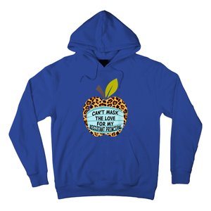 Can't Mask The Love For My Assistant Principal Funny Gift Hoodie