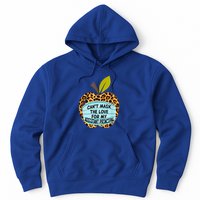 Can't Mask The Love For My Assistant Principal Funny Gift Hoodie