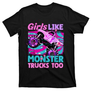 Cute Monster Truck Like Monster Trucks Too Funny T-Shirt