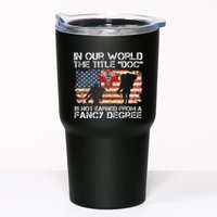 Combat Medic Title Doc Is Not Earned From A Fancy Degree Tumbler