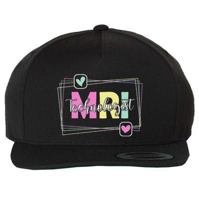 Cute Mri Tech Love Mri Technologist Wool Snapback Cap