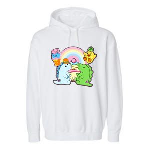 Cool May The 4th Be With You Birthday Garment-Dyed Fleece Hoodie