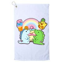 Cool May The 4th Be With You Birthday Platinum Collection Golf Towel