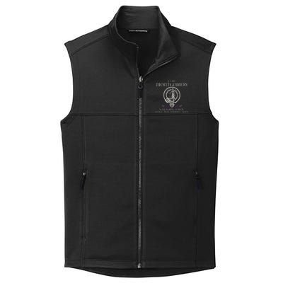 Clan Montgomery Tartan Crest Thistle Vintage Collective Smooth Fleece Vest