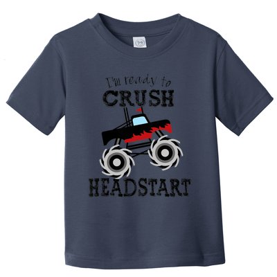 Crush Monster Truck, Back to School Boy Toddler T-Shirt