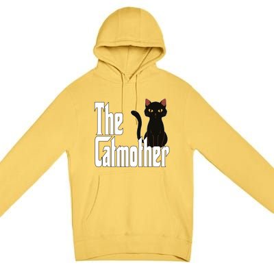 Cat Mother The Catmother Crazy Cat Mom Mama Premium Pullover Hoodie