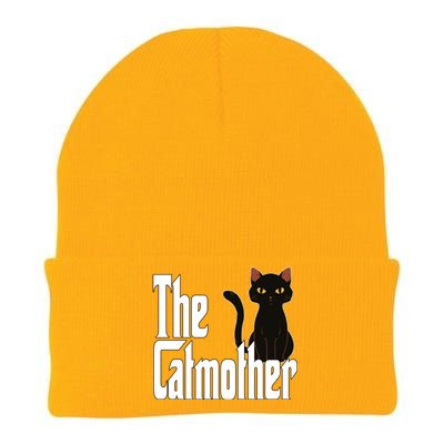 Cat Mother The Catmother Crazy Cat Mom Mama Knit Cap Winter Beanie