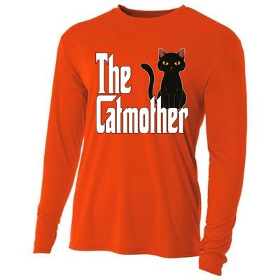 Cat Mother The Catmother Crazy Cat Mom Mama Cooling Performance Long Sleeve Crew