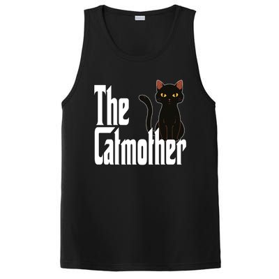 Cat Mother The Catmother Crazy Cat Mom Mama PosiCharge Competitor Tank