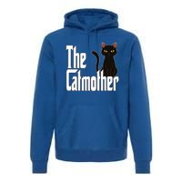 Cat Mother The Catmother Crazy Cat Mom Mama Premium Hoodie