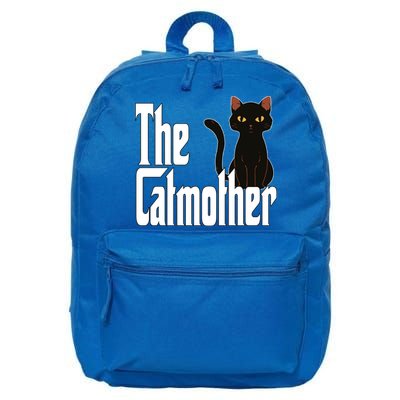 Cat Mother The Catmother Crazy Cat Mom Mama 16 in Basic Backpack