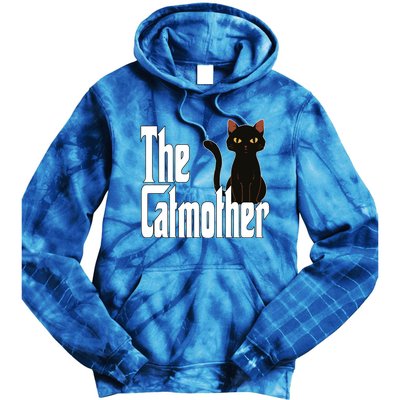 Cat Mother The Catmother Crazy Cat Mom Mama Tie Dye Hoodie