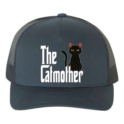 Cat Mother The Catmother Crazy Cat Mom Mama Yupoong Adult 5-Panel Trucker Hat