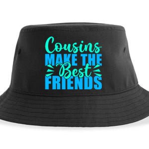 Cousins Make The Best Friends Cousin Sustainable Bucket Hat