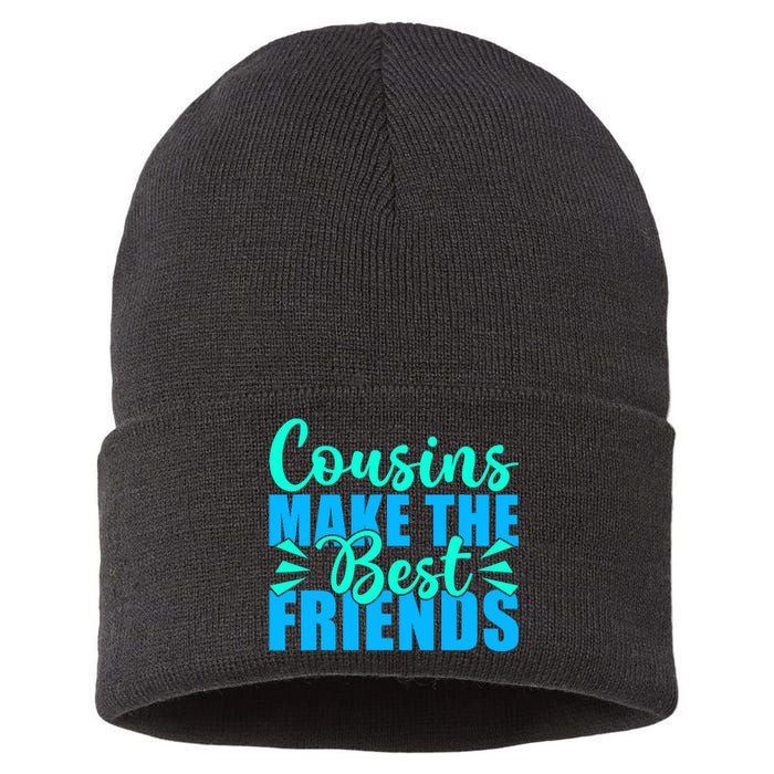 Cousins Make The Best Friends Cousin Sustainable Knit Beanie