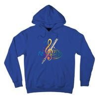 Classical Music Treble Clef Flutist Gift Flute Cute Gift Tall Hoodie