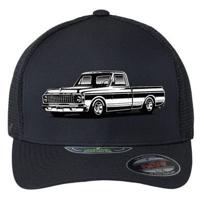 C10 Mini Truck Lowrider Slammed Flexfit Unipanel Trucker Cap