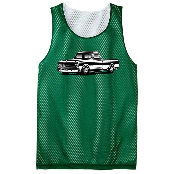 C10 Mini Truck Lowrider Slammed Mesh Reversible Basketball Jersey Tank