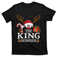 Christmas Matching The King Reindeer Family T-Shirt