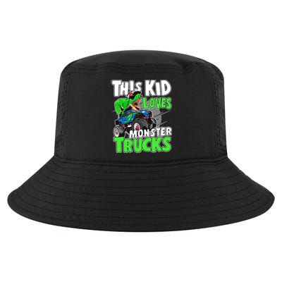 Cute Monster Truck Boys Girls This Loves Monster Trucks Cool Comfort Performance Bucket Hat