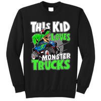 Cute Monster Truck Boys Girls This Loves Monster Trucks Sweatshirt