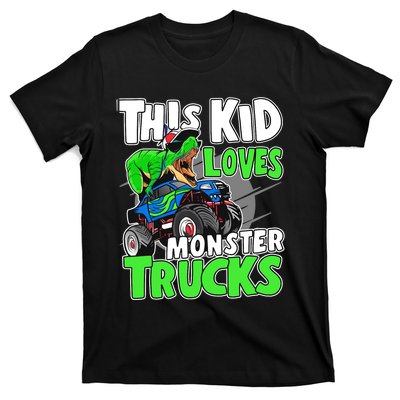 Cute Monster Truck Boys Girls This Loves Monster Trucks T-Shirt