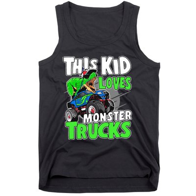 Cute Monster Truck Boys Girls This Loves Monster Trucks Tank Top